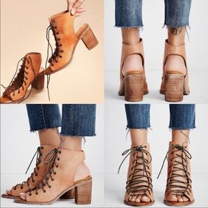 Jeffrey Campbell x Free People Lace Up Heel